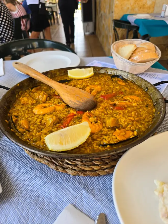 Arroz de pescado y marisco
